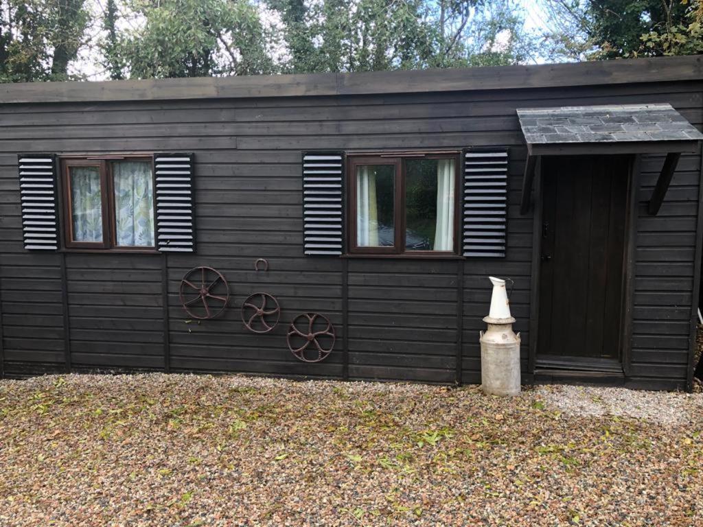 The Cabin At Hillhead Farm Сент-Колумб-Мейджор Экстерьер фото