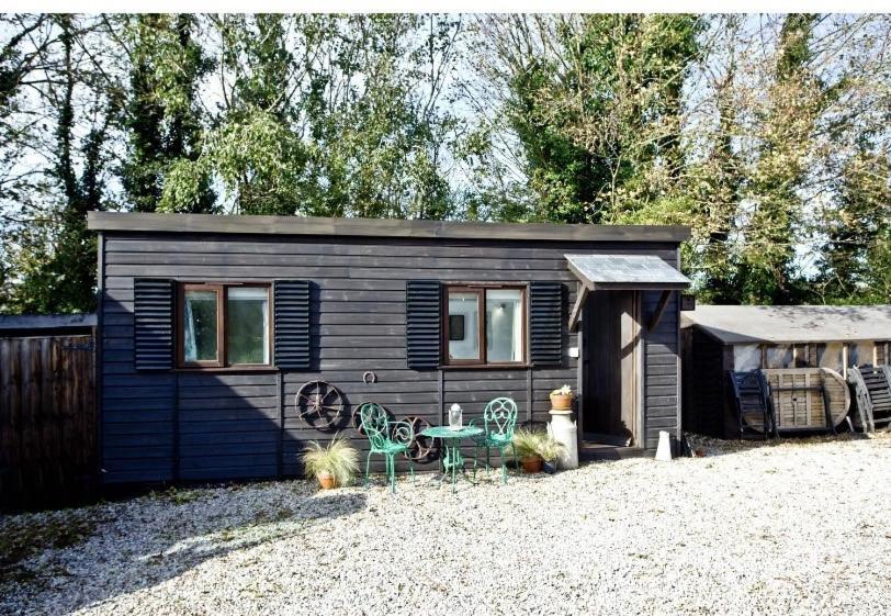 The Cabin At Hillhead Farm Сент-Колумб-Мейджор Экстерьер фото